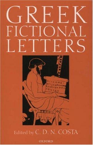 Cover for Greek Fictional Letters