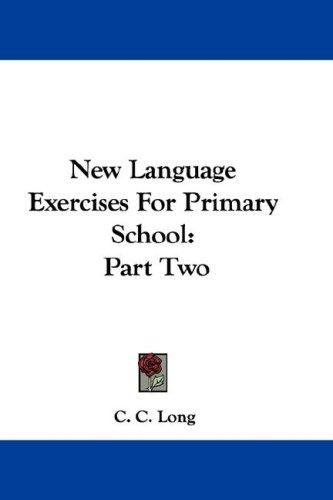 Cover for New Language Exercises For Primary School