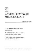 Cover for Annual Review of Microbiology