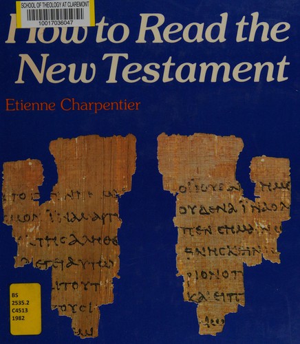 Cover for How to read the New Testament