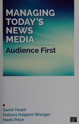Cover for Managing Today's News Media