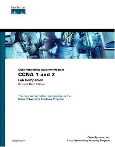 Cover for CCNA 1 and 2 Lab Companion, Revised (Cisco Networking Academy Program) (3rd Edition) (Lab Companion)