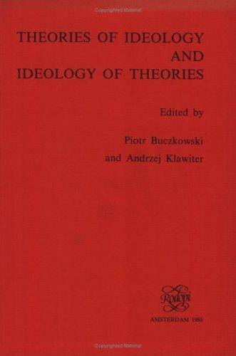 Cover for Theories of ideology and ideology of theories