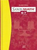 Cover for Saxon Math 8/7 with Pre-Algebra Intervention Teaching Guide