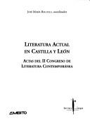 Cover for Literatura Actual En Castilla y Leon