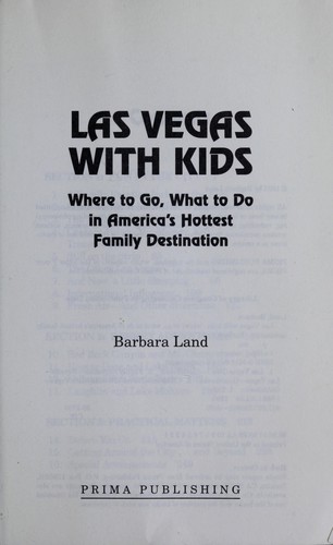 Cover for Las Vegas with kids
