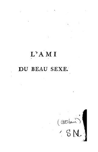 Cover for L'Amico del Bel Sesso