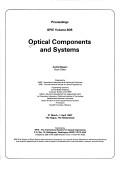 Cover for Optical Components and Systems (Proceedings / Spie)