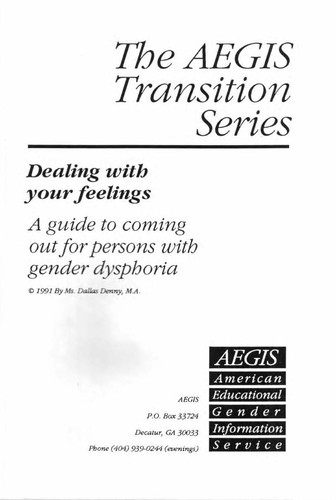 Cover for Dealing With Your Feelings