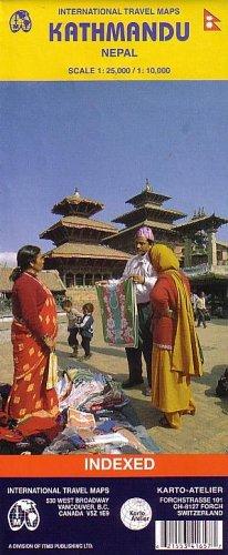 Cover for Kathmandu Map by ITMB