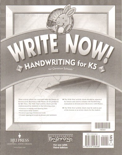 Cover for Write Now!