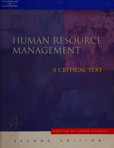 Cover for Human resource management