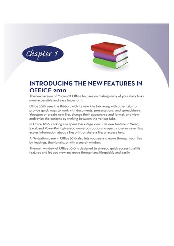 Cover for Easy Microsoft Office 2010