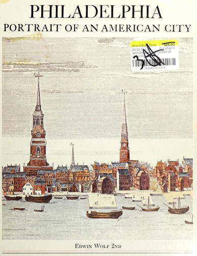 Cover for Philadelphia, portrait of an American city