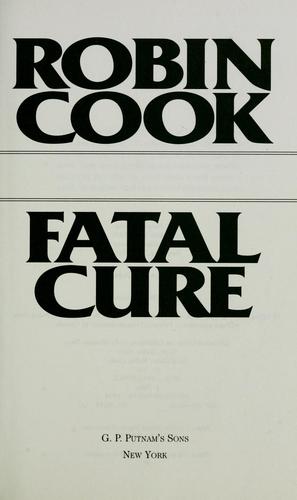 Cover for Fatal cure