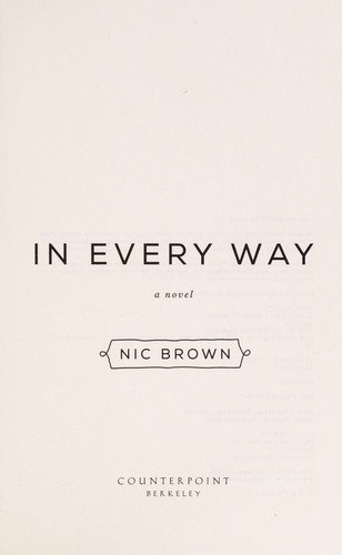 Cover for In every way