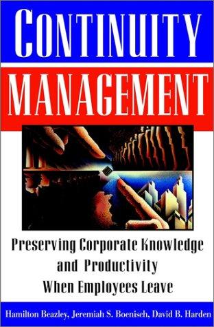 Cover for Continuity management