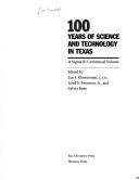 Cover for 100 Years of Science and Technology in Texas