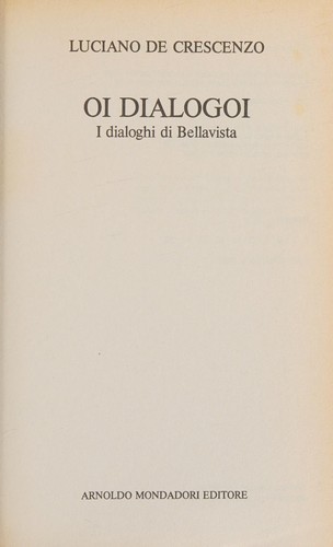 Cover for Oi dialogoi