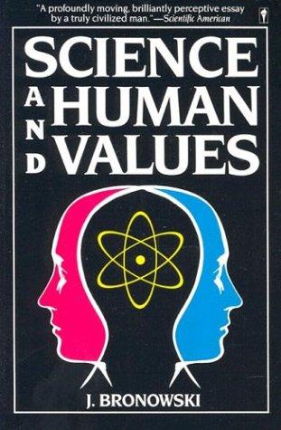 Cover for Science and human values