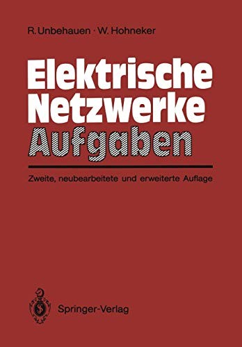 Cover for Elektrische Netzwerke Aufgaben