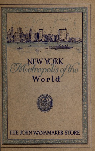 Cover for New York City and the Wanamaker store