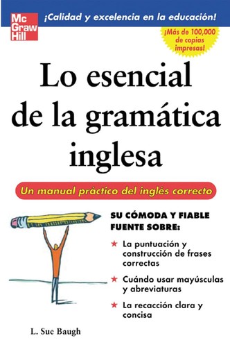 Cover for Lo esencial de la gramática inglesa