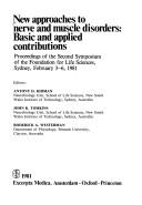 Cover for New approaches to nerve and muscle disorders