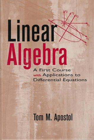 Cover for Linear algebra