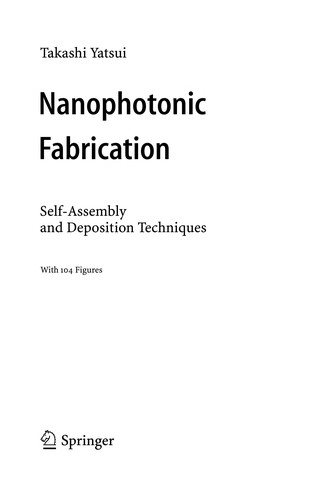 Cover for Nanophotonic Fabrication