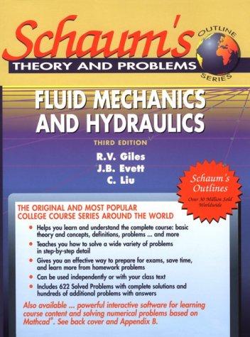 Cover for Schaum's Interactive Fluid Mechanics and Hydraulics/Book and 2 Disks (Schaum's Outline)