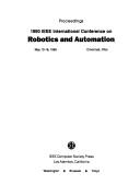 Cover for Proceedings, 1990 IEEE International Conference on Robotics and Automation, May 13-18, 1990, Cincinnati, Ohio