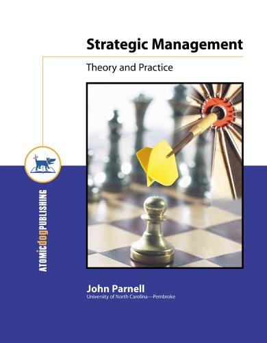 Cover for Strategic Management