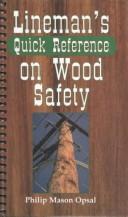 Cover for Lineman's quick reference on wood safety
