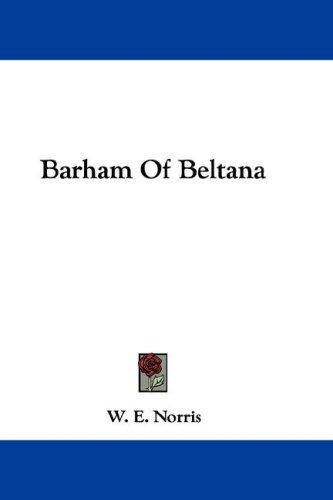 Cover for Barham Of Beltana
