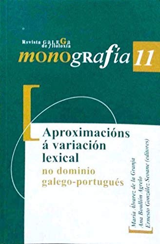 Cover for Aproximacións á variación lexical no dominio galego-portugués