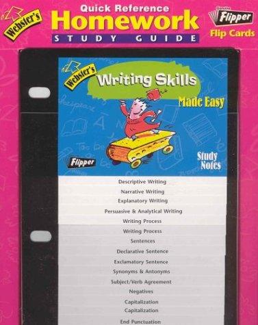 Cover for Writing Skills (Webster's Language Arts Series)