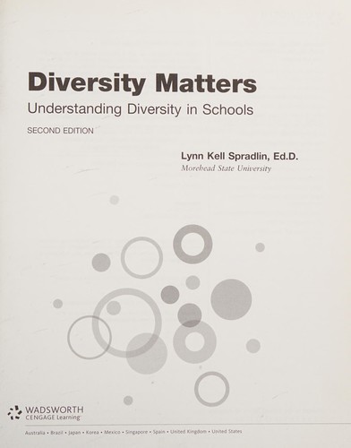 Cover for Diversity Matters