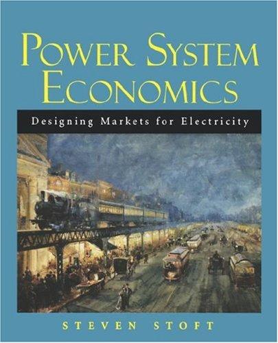 Cover for Power system economics