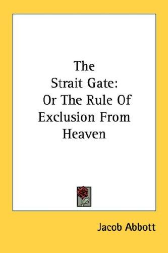 Cover for The Strait Gate