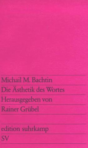 Cover for Die Ästhetik des Wortes