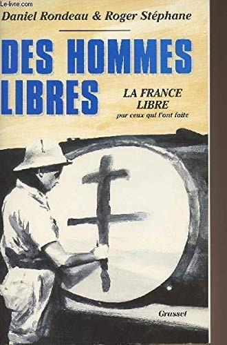 Cover for Des hommes libres