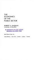 Cover for The economics of the public sector