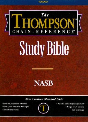 Cover for Thompson Chain Reference Bible-NASB