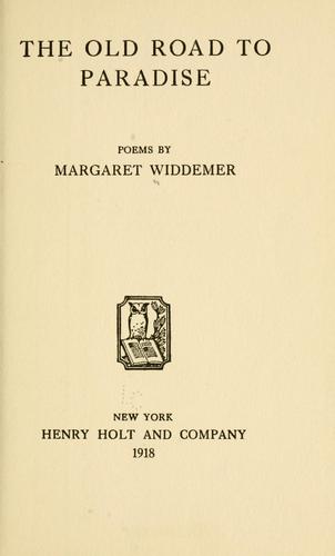 Cover for The old road to paradise