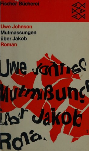 Cover for Mutmabungen Uber Jakob
