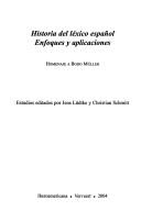 Cover for Historia del léxico español