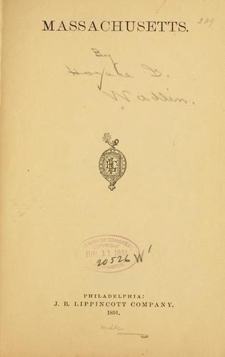 Cover for Massachusetts.