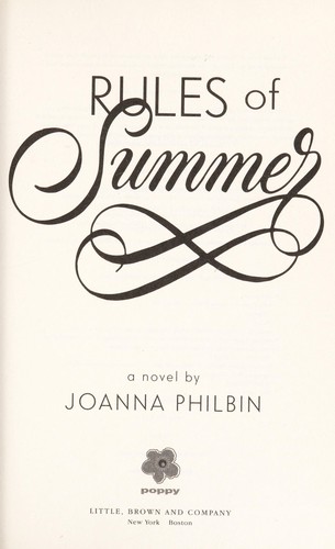 Cover for Rules of summer