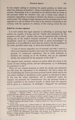Cover for Tax for Litigation Lawyers